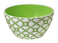 Merritt - Melamine Round Salad Bowl - Tropiary Trellis - 6"
