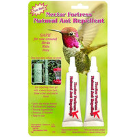 Nectar Fortress Natural Ant Block - Multi-Purpose Ant Guard for Hummingbirds Feeders - Twin Pack