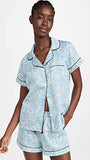 BedHead - Short Sleeve Shorty PJ Set - Sunny Lilacs - X-Small