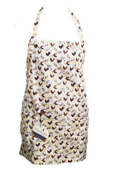 Kitsch'n Glam - Retro Kids Apron - Roosters