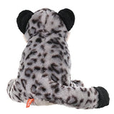 Wild Republic Snow Leopard Cub, Cuddlekins, Stuffed Animal, 12 inches, Gift for Kids, Plush Toy, Fill is Spun Recycled Water Bottles