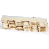 HEALERWORLD - 12Pcs Dollhouse Miniatures Unpainted Roof Tiles DIY 1:12 Scale Build Accessory