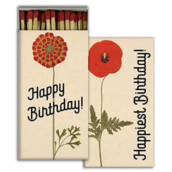 HomArt - Match Box Set of 2 - Happiest Birthday