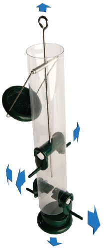 GC - Droll Yankee - 15" Ring Pull Bird Feeder - Midnight Blue