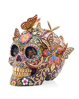 Jay Strongwater - Frida Skull with Butterflies Figurine