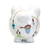 Child To Cherish - Large Piggy Bank - Gone Fishing