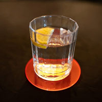 Cazador-del-sol - 4" Luminous James Coaster - Red