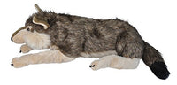 Wild Republic Jumbo Wolf Plush, Giant Stuffed Animal, Plush Toy, Gifts for Kids, 30 Inches