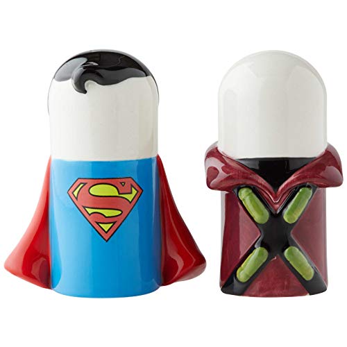 Enesco - Salt & Pepper Set - Superman vs. Lex Luthor