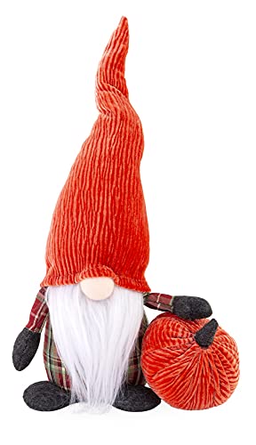 Boston International - 14" Fabric & Corduroy Gnome - Cole