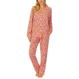 BedHead - Stretch Long Sleeve Pajama Set - Retro Floral - X-Small