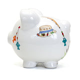 Child To Cherish - Large Piggy Bank - Gone Fishing