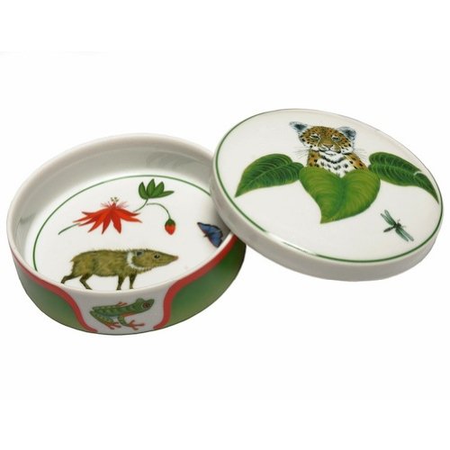 Lynn Chase Designs - Rain Forest - Round Box