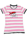 Lazy One - Junior Fitted PJ Set - Pink Pirate - Medium