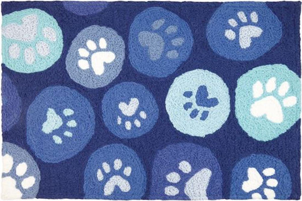 Jellybean - Indoor/Outdoor Rug - Paws Galore - Blue