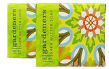 Greenwich Bay Trading Company Set of Two 10.5 oz Shea Butter Soap Bars (Gardeners)
