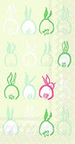 Boston International - Paper Guest Towel 16 Count - Bunny Tails