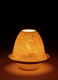 Lladro - Lithophane Votive Light - Toucans