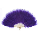Zucker Feather - Marabou Fan - Regal Purple