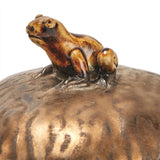 Tozai Home - Bronze Decorative Box - Frog