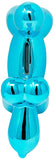 Interior Illusions - 7.5" Poodle Balloon Animal Bank - Royal Blue