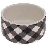 Boston International - 6 oz. Black & White Serving Bowl - Believe
