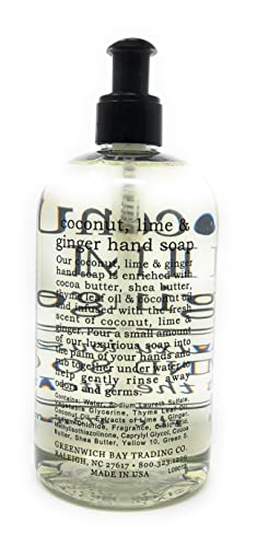 Greenwich Bay - 16 oz. Kitchen Collection Hand Soap - Coconut Lime & Ginger