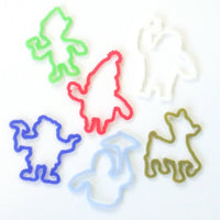 Silly Bandz - Rubber Bracelets - Rudolph Shapes - Pack of 24 - Assorted