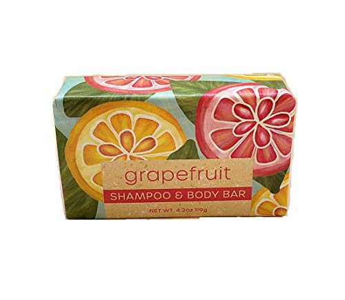 Greenwich Bay - 4.2oz Shampoo & Body Bar - Grapefruit