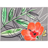 Olivia's Home - 32" x 22" Accent Rug - Hibiscus Art