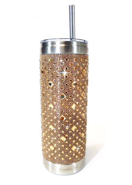 Jacqueline Kent - Royal Ice Tumbler - Solid Gold