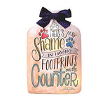 Stony Creek - 6.1" Lighted Vase - PAWnderings - Footprints