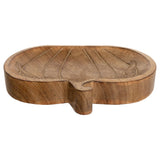 Boston International - Mango Wood Small Engraved Pumpkin Platter