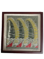 Clothe My Soul - Framed Embroidery Art - Fern Girls