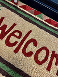 Pine Cone Welcome Jellybean Accent Washable Rug 20" x 30" JB-SB003