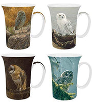 McIntosh Trading - Set of 4 Mugs - Bateman Owls