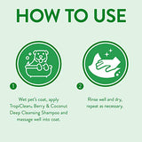 TropiClean Berry & Coconut Pet Shampoo, 20 Oz