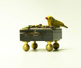 Mullanium - Steampunk Inspired Box - Bird & Flower