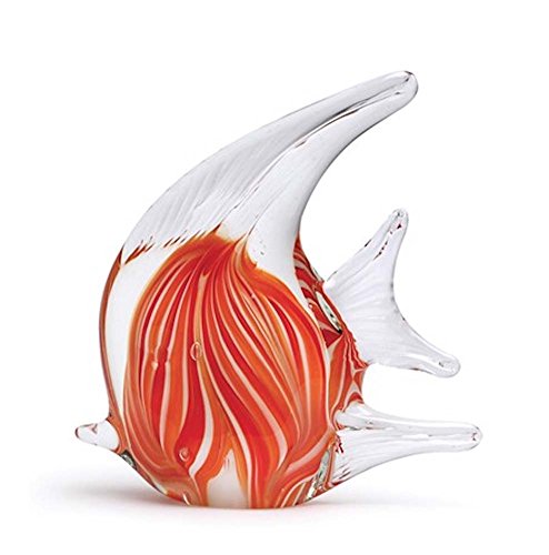 Dynasty Gallery - Glass Figurine - Tropical Fish - Coral Glow