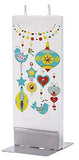 Flatyz - Twin Wick Flat Candle - Holiday Decorations