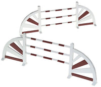 Breyer - Show Jumping Oxer - Red and White