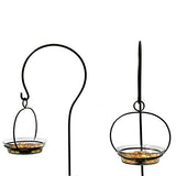 Couronne - Hanging Cuban Bird Bath or Feeder - Clear