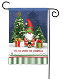 Studio M - Garden Flag - Gnome For Christmas