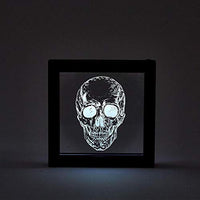 Two's Company - 9x9 Skull Light Box