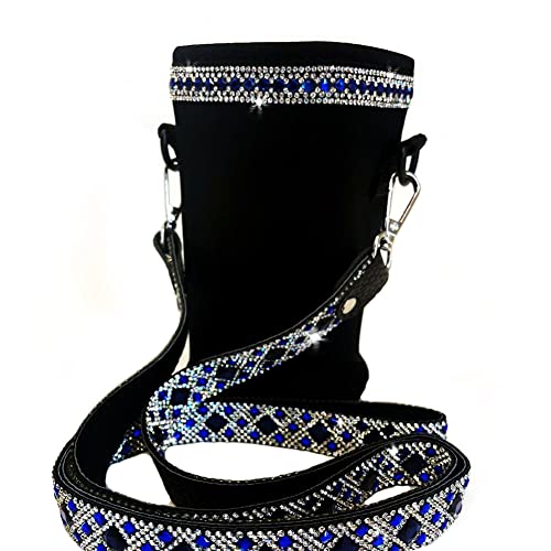 Jacqueline Kent - Royal Ice Tumbler Tote - Sapphire Blue