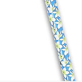 Harvy Canes - Aluminum Adjustable - Derby Handle - Blue Frangipani