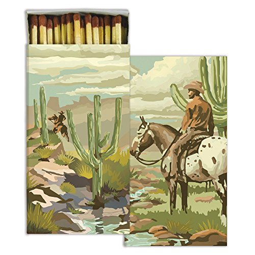 HomArt - Match Box Set of 2 - Cowboy