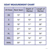 Horseware Ireland - Waterproof Goat Coat - Excalibur Silver & Blue - XXL