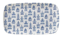 Merritt - Melamine Rectangle Loaf Tray - Chinoiserie - 15.5"