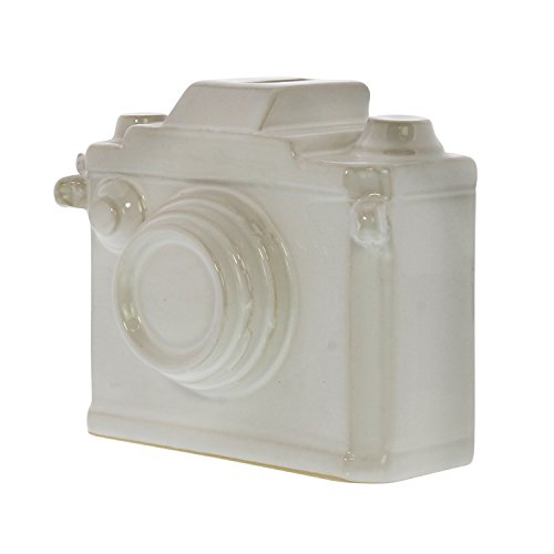 HomArt - Money Bank - Camera - Shiny White